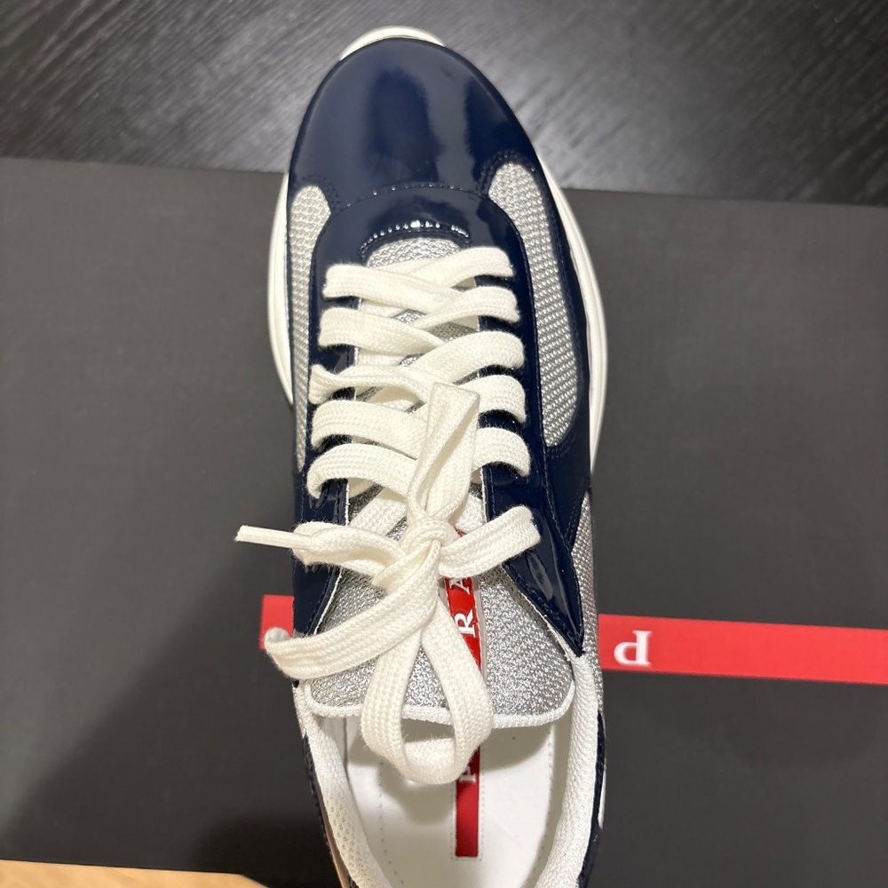 Prada America's Cup biker fabric sneakers - Picture 4 of 8